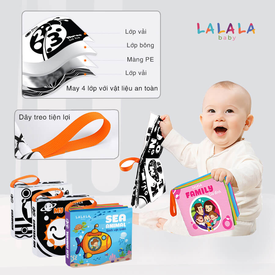 Sách mini chủ đề Lalala baby — ảnh 5