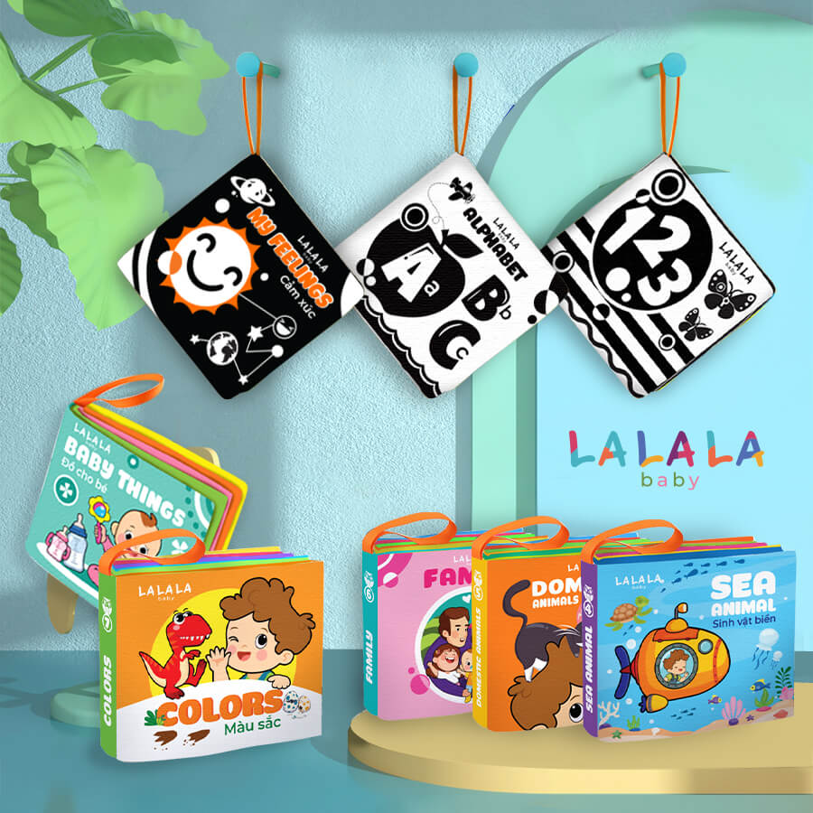 Sách mini chủ đề Lalala baby