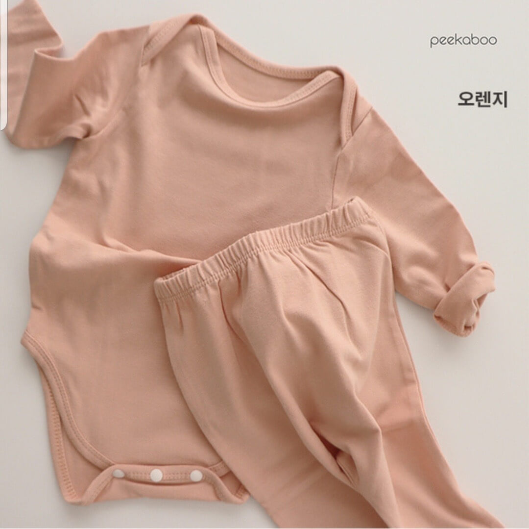 Peekaboo Modal body dài tay kèm quần — ảnh 2