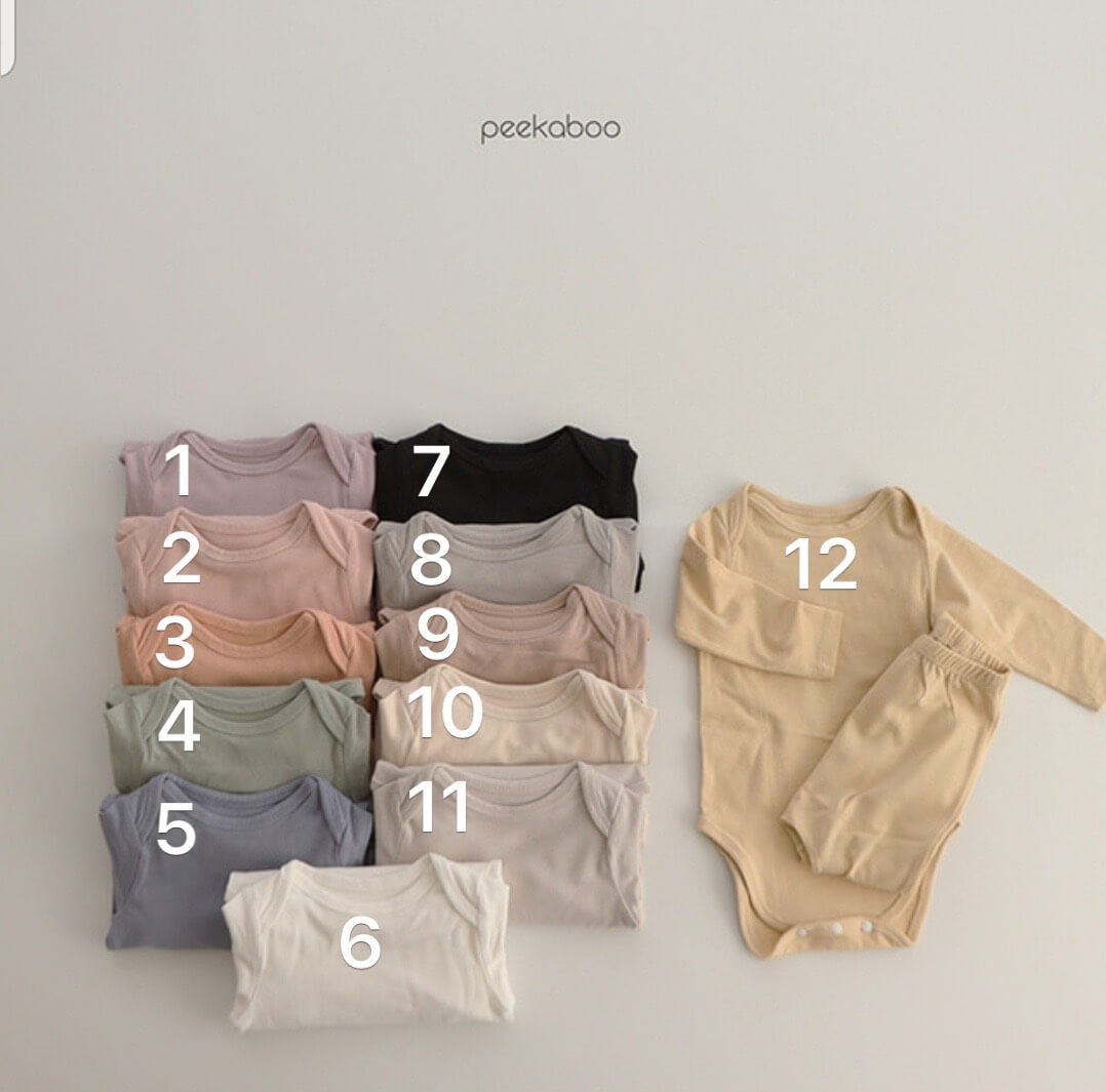 Peekaboo Modal body dài tay kèm quần — ảnh 6