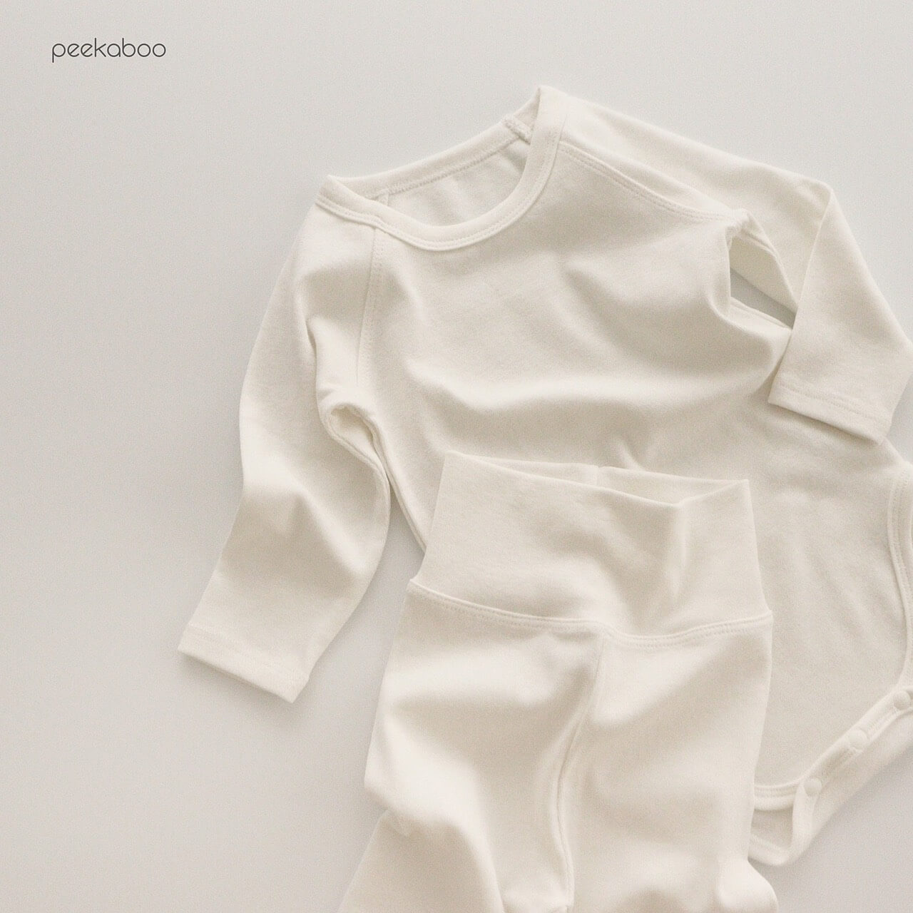 Peekaboo Bodysuit Basic kèm quần 6M