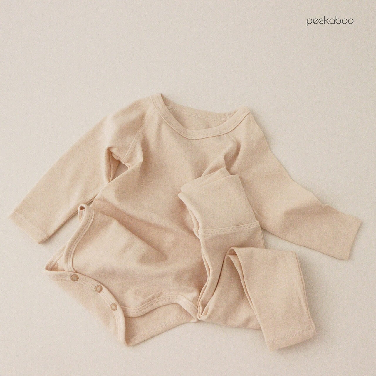 Peekaboo Bodysuit Basic kèm quần 6M — ảnh 2