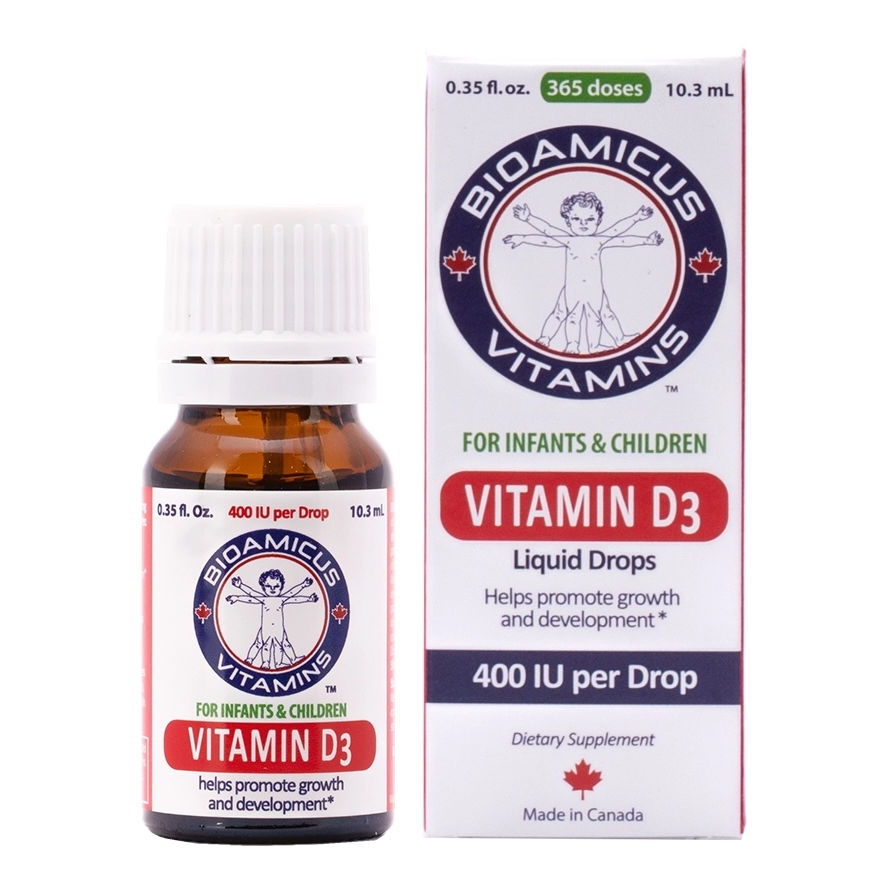 Bioamicus Vitamin D3 từ sơ sinh