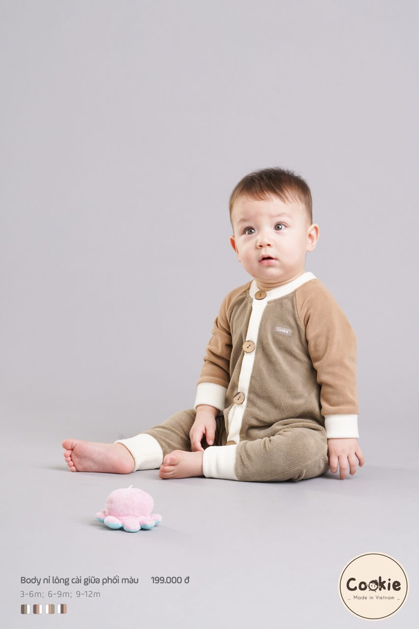 Body Cookie nỉ lông cài giữa — ảnh 14