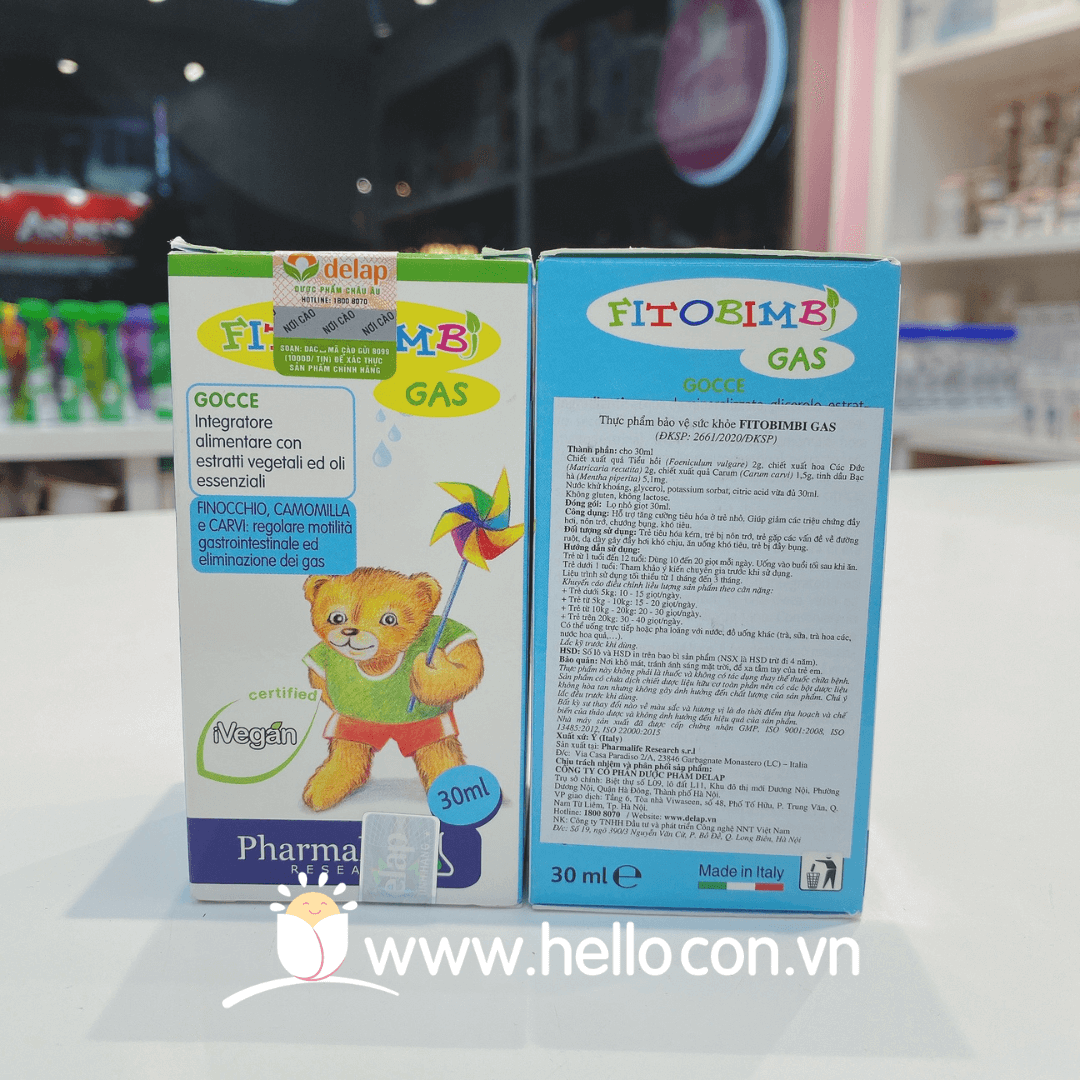 Pharmalife Gas Bimbi trị đầy hơi, nôn trớ, chướng bụng, khó tiêu — ảnh 2