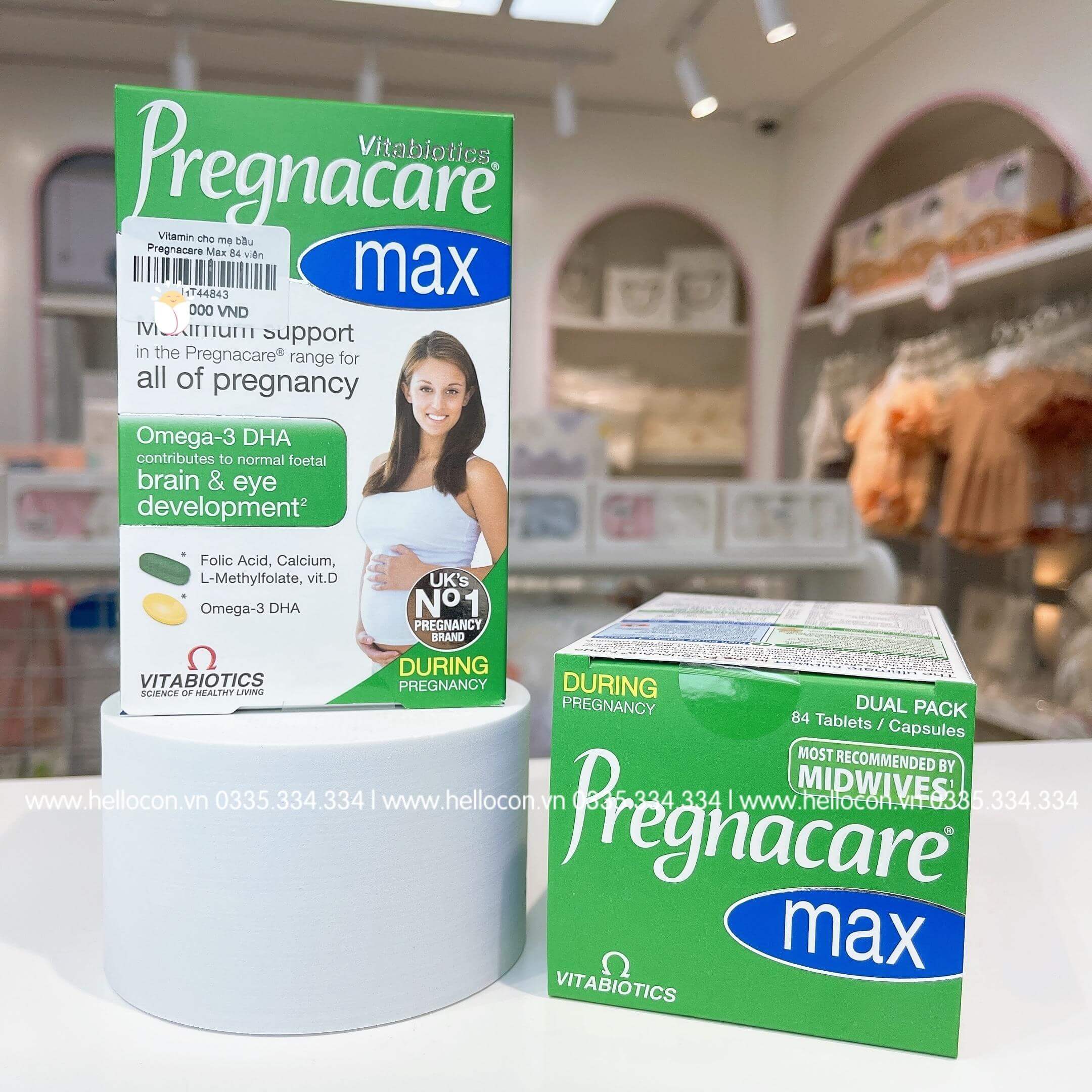 Vitamin bầu Pregnacare Max 84 viên