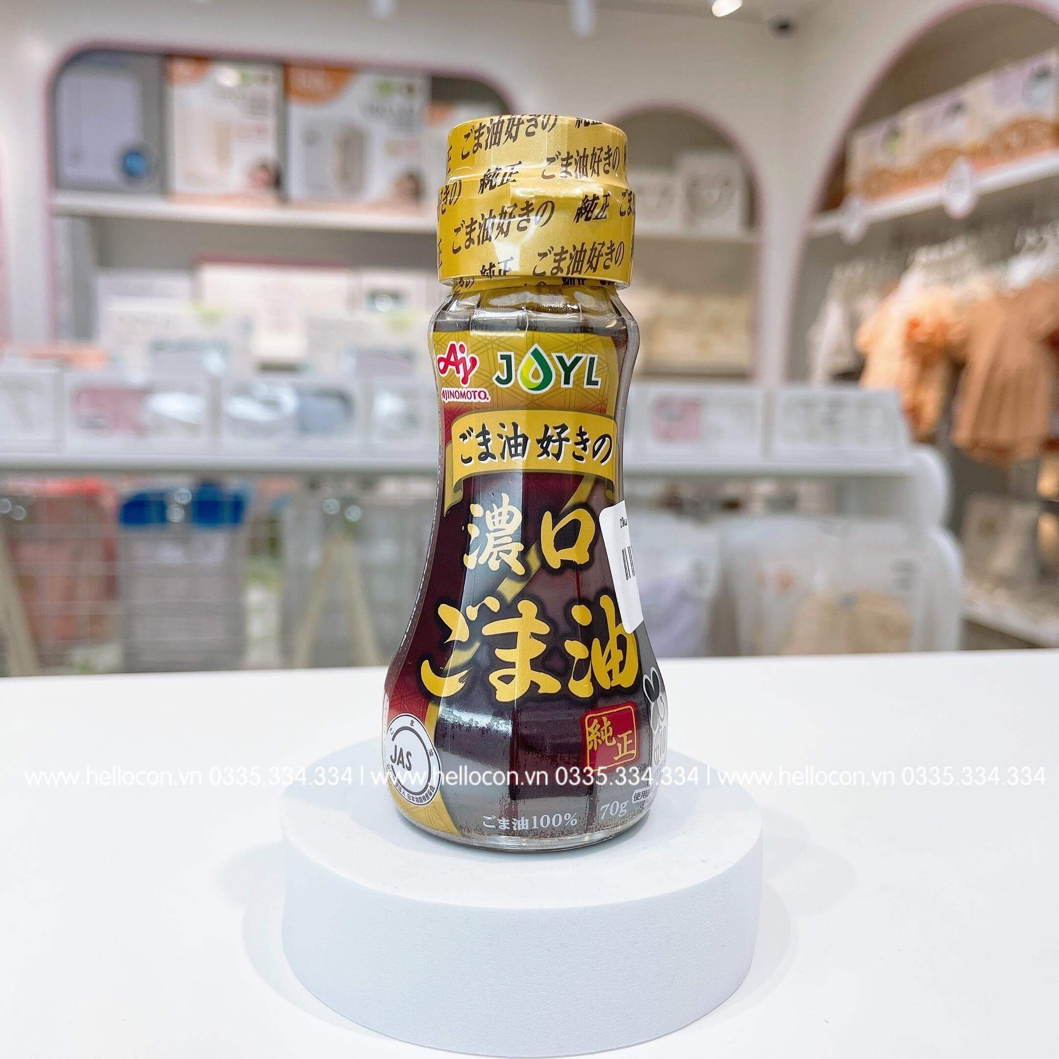 Dầu mè Ajinomoto 70g Nhật Bản
