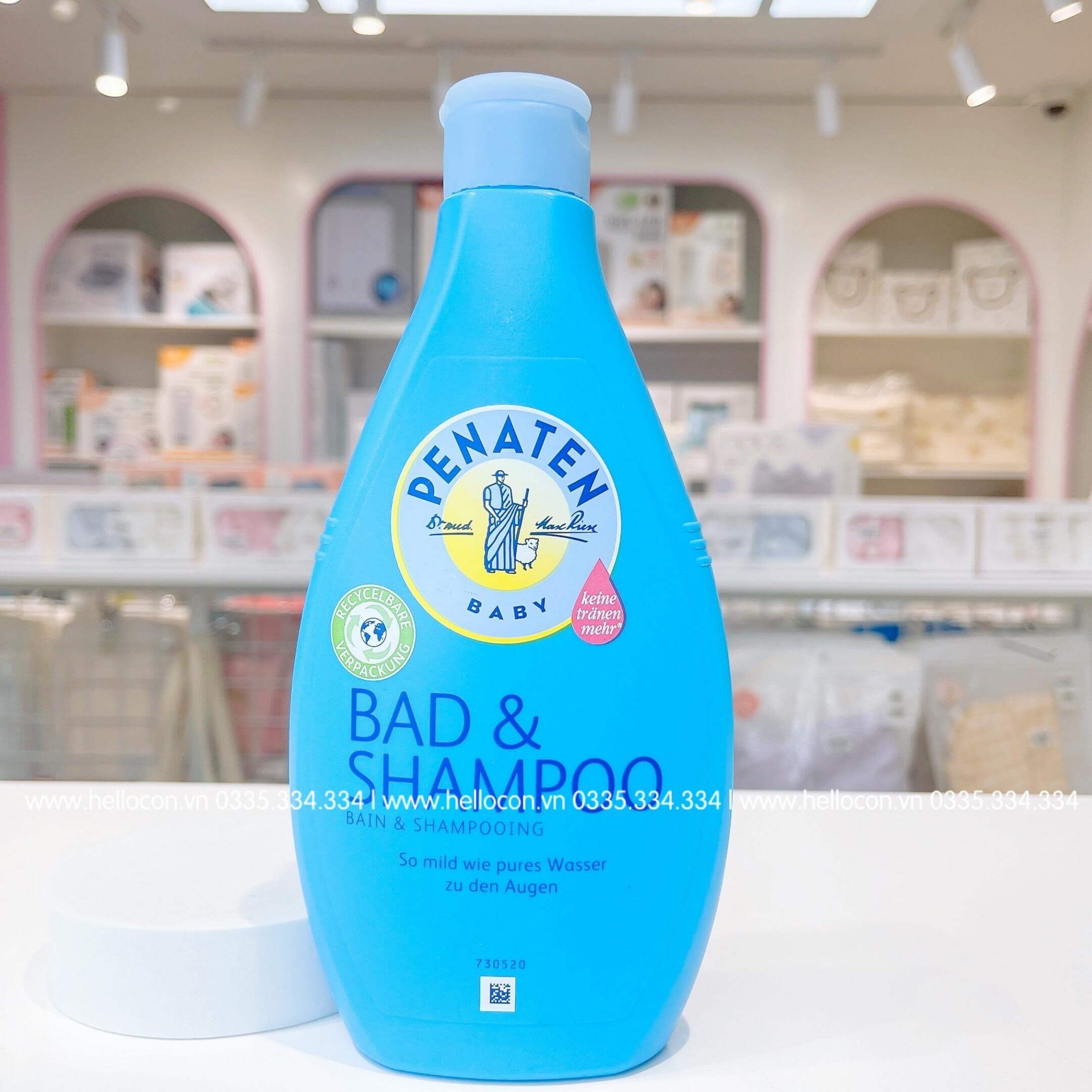 Sữa tắm gội Penaten 400ml (tắm cảm)