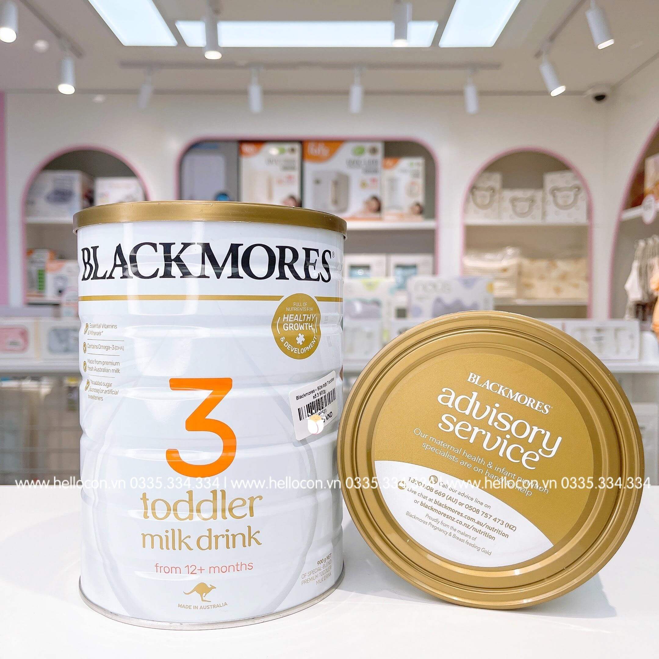 Sữa bột Blackmores Úc 900g (số 1, số 2, số 3) — ảnh 4