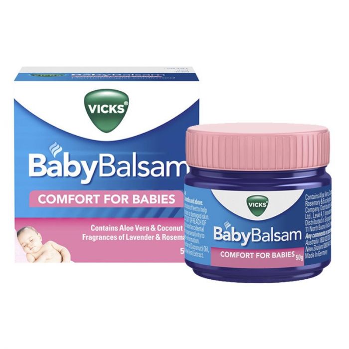 Dầu bôi ấm ngực Vicks Baby Balsam Đức 3M+