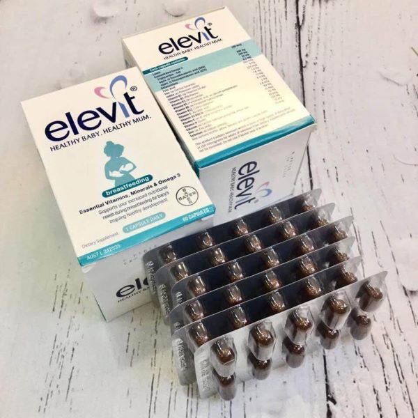 Vitamin cho mẹ sau sinh Elevit — ảnh 3