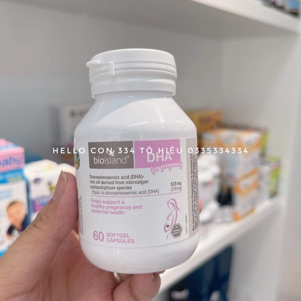 Vitamin bà bầu Bioisland DHA 60 viên — ảnh 2