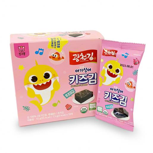 Rong biển Organic Pink Fong tách muối - 1.5g trên 8 tháng tuổi