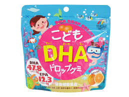 Kẹo dẻo bổ sung DHA vị cam 90 viên Unimat Riken