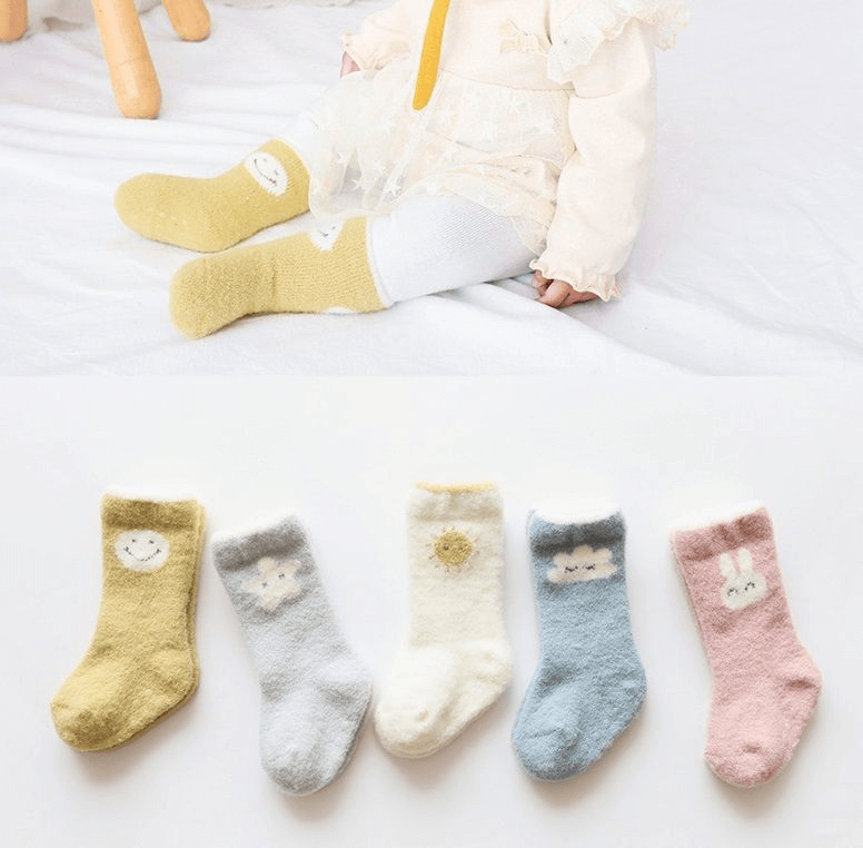 Set 5 tất bé ngoan