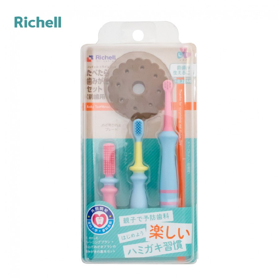 Bàn chải 3 bước T.L.I (từ 6 tháng) Richell