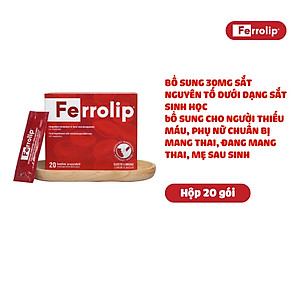 Ferrolip - Sắt sinh học cho mẹ bầu và sau sinh