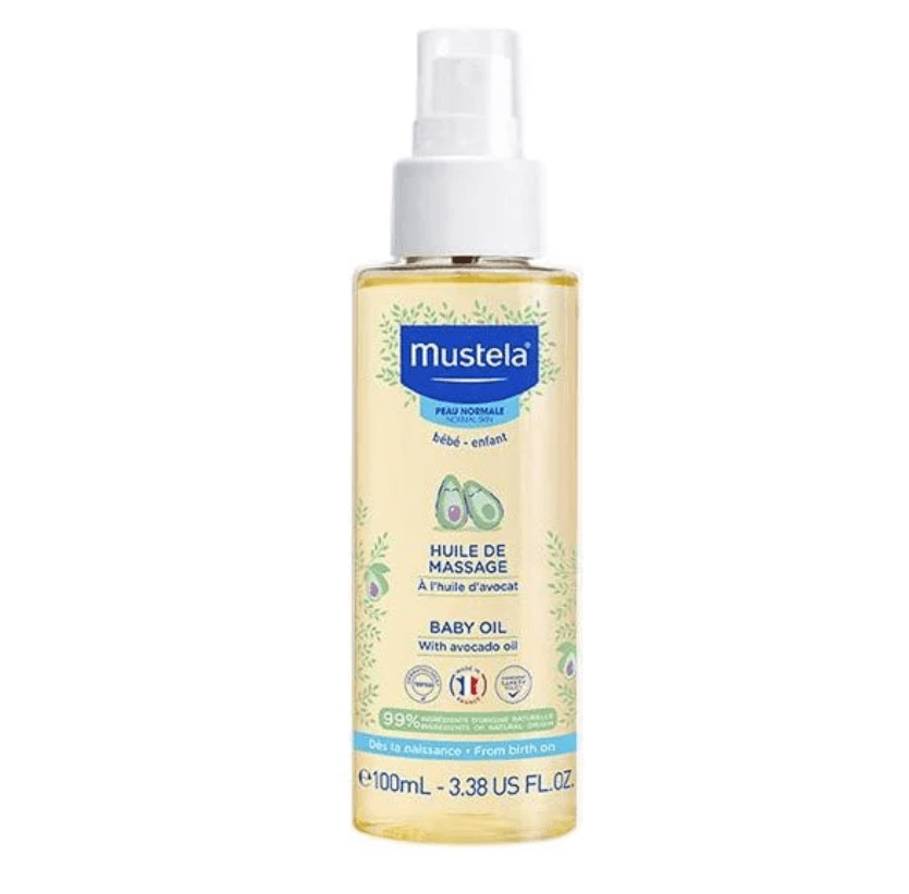 Dầu mát xa Mustela Baby oil 100ml