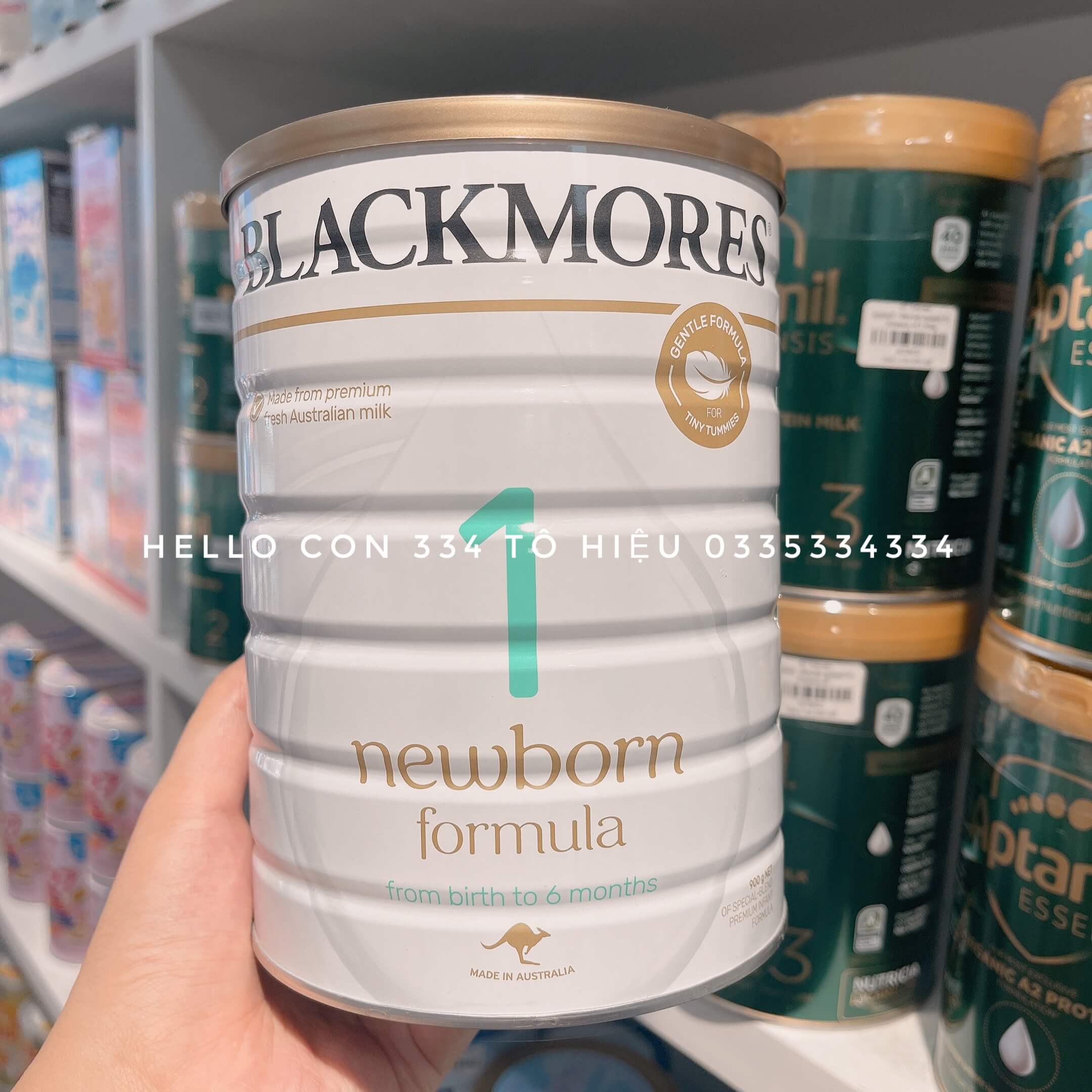 Sữa bột Blackmores Úc 900g (số 1, số 2, số 3) — ảnh 9