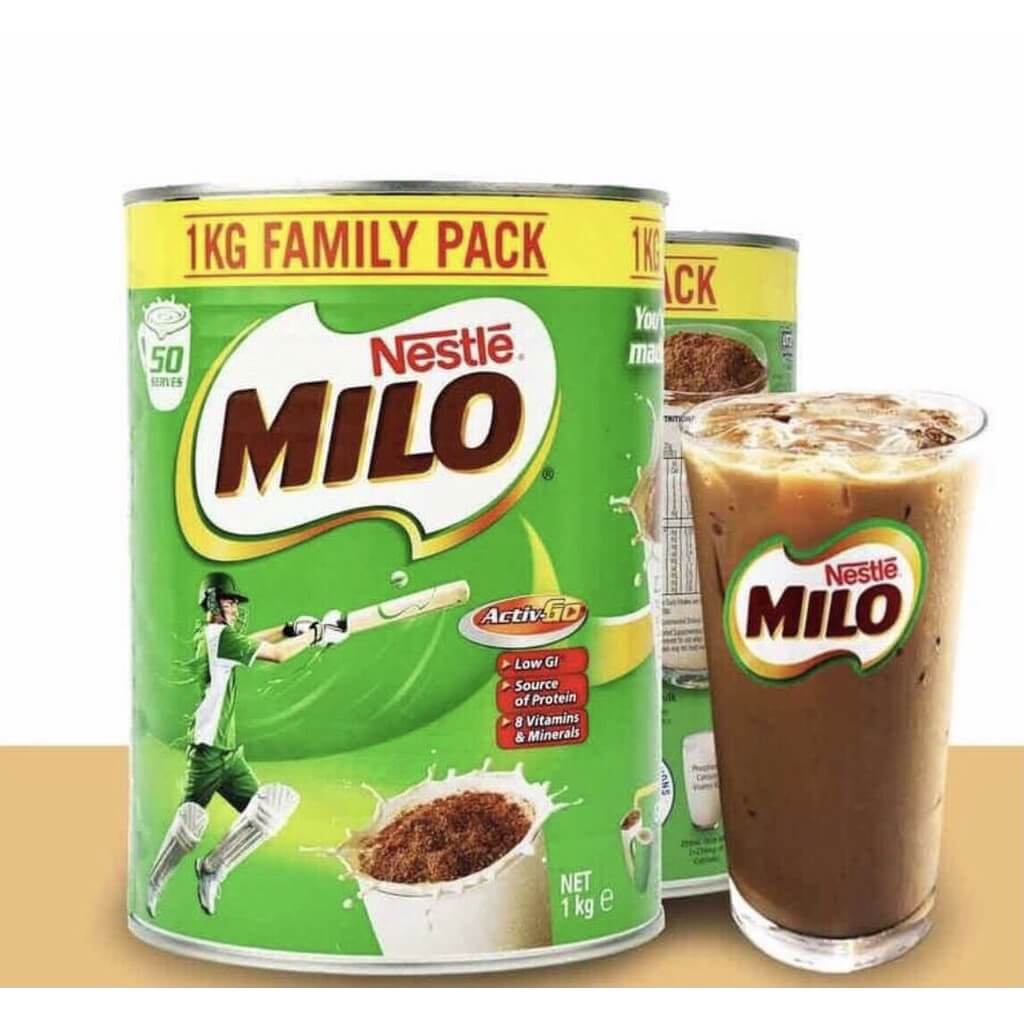 Sữa bột Milo Úc 1kg trên 2 tuổi