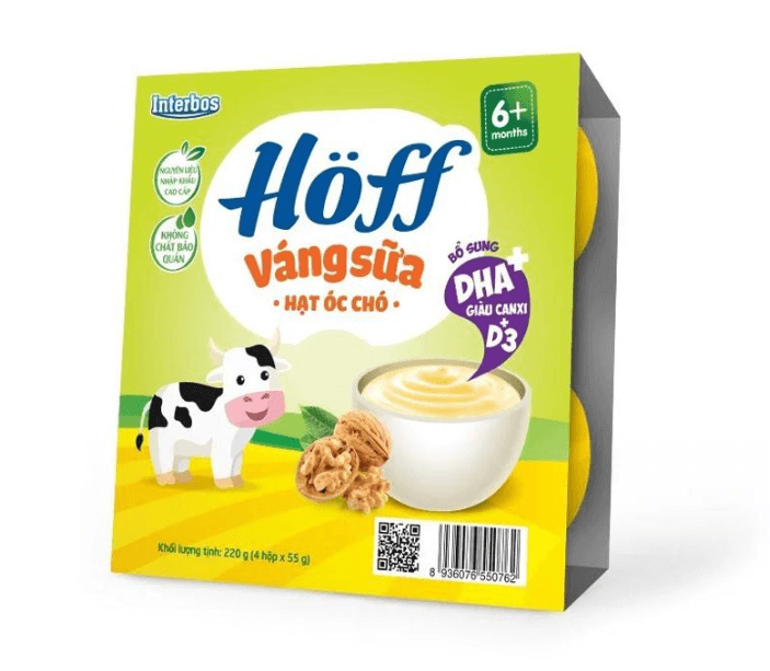 Váng sữa Hoff 6M+(Lốc 4x55g) — ảnh 3