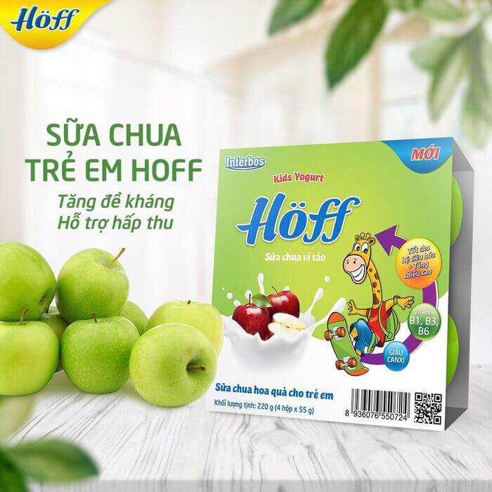 Hoff sữa chua 6M+ (Lốc 4x55g) — ảnh 2