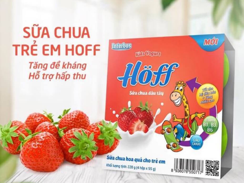Hoff sữa chua 6M+ (Lốc 4x55g) — ảnh 4