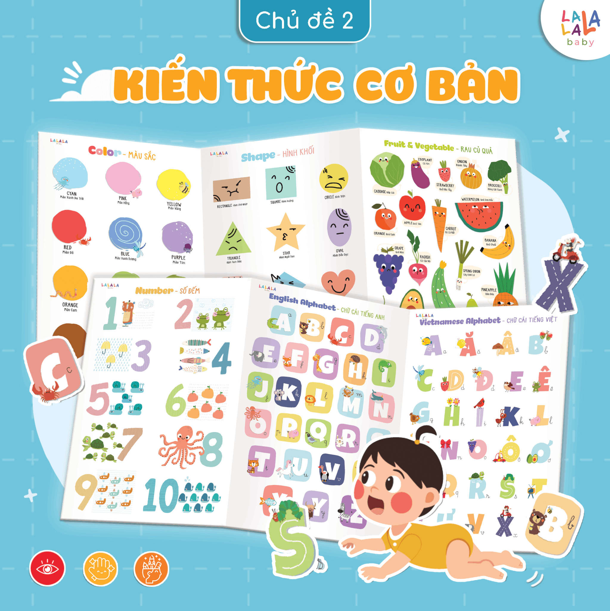 Bảng gấp thông thái My first learning chart — ảnh 2