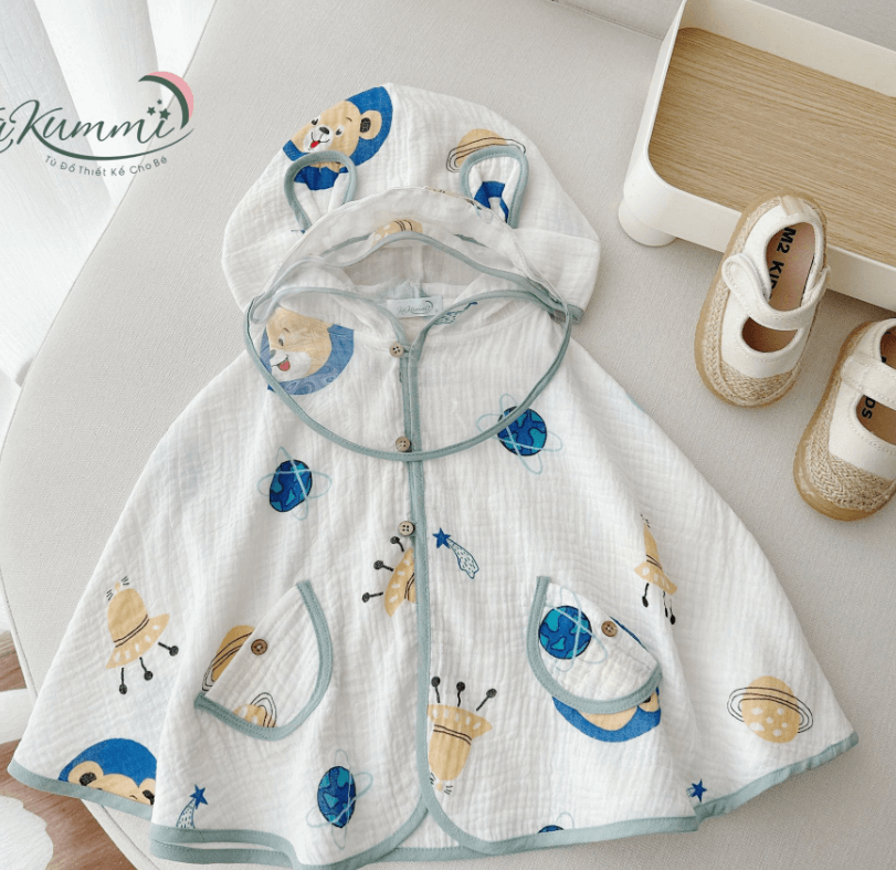 Áo choàng xô 2 lớp Kakummi — ảnh 5