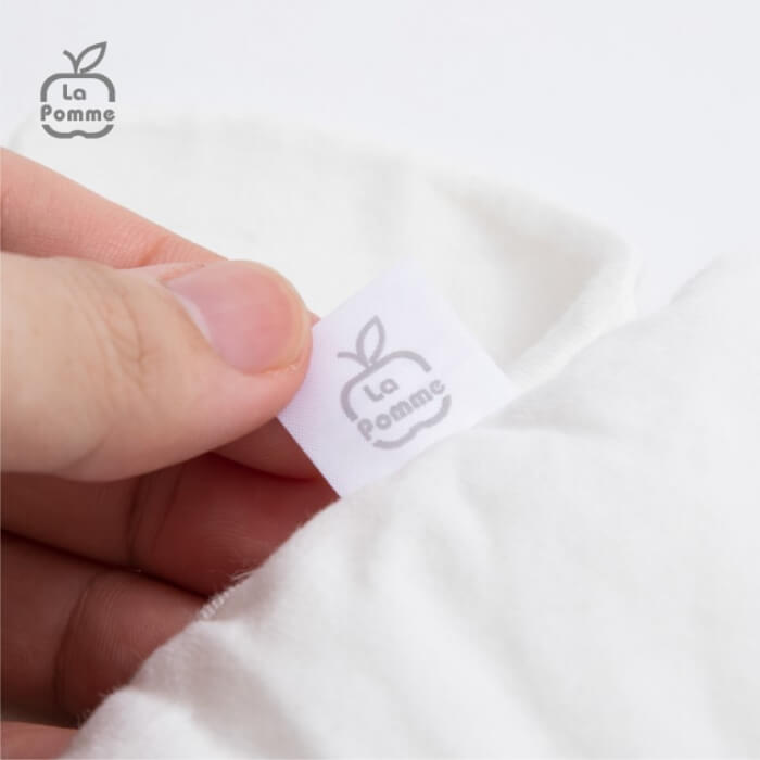 Gối sơ sinh nhân đôi vỏ gối La Pomme Baby Fish - Trắng vàng — ảnh 5