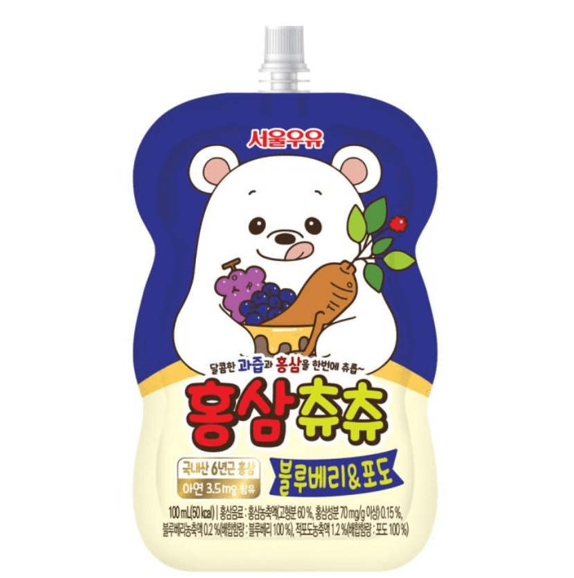 Nước hồng sâm Hàn ChuChu trên 1 tuổi