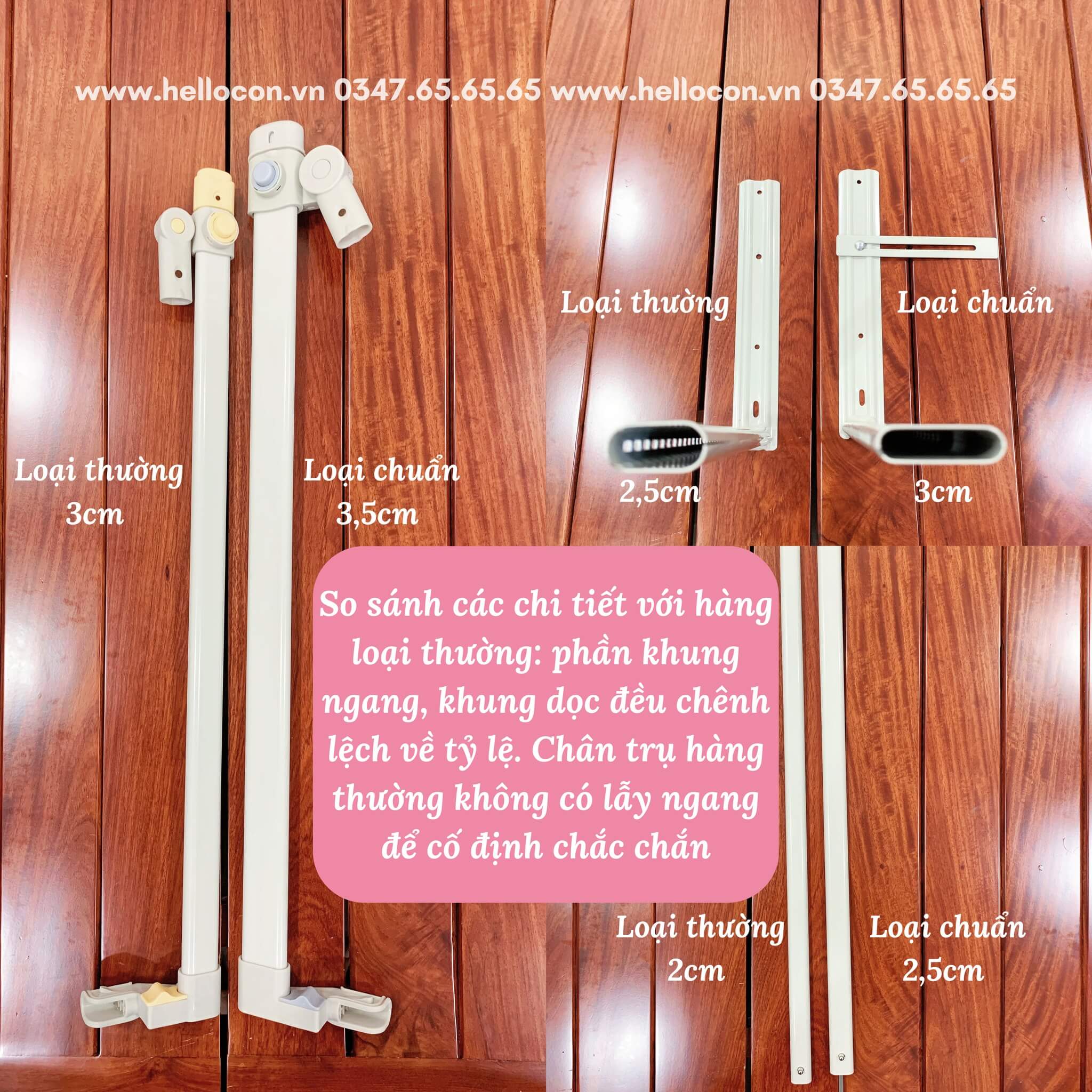 Thanh chắn giường Hello Con HCCG001 — ảnh 3