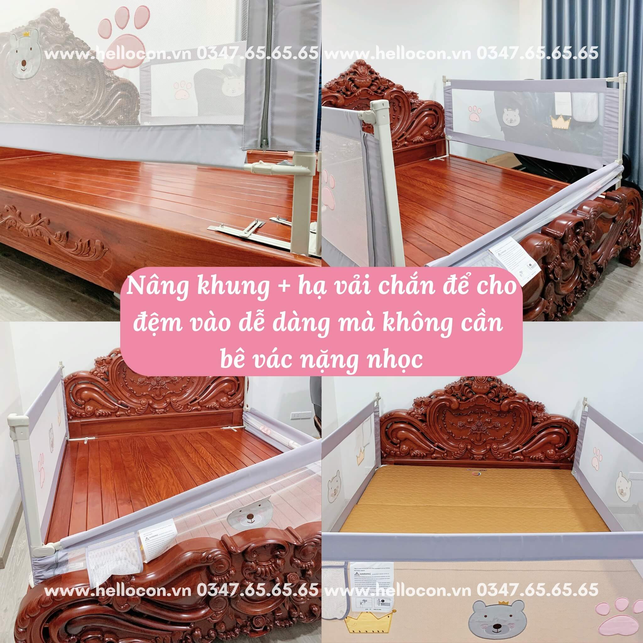 Thanh chắn giường Hello Con HCCG001 — ảnh 5