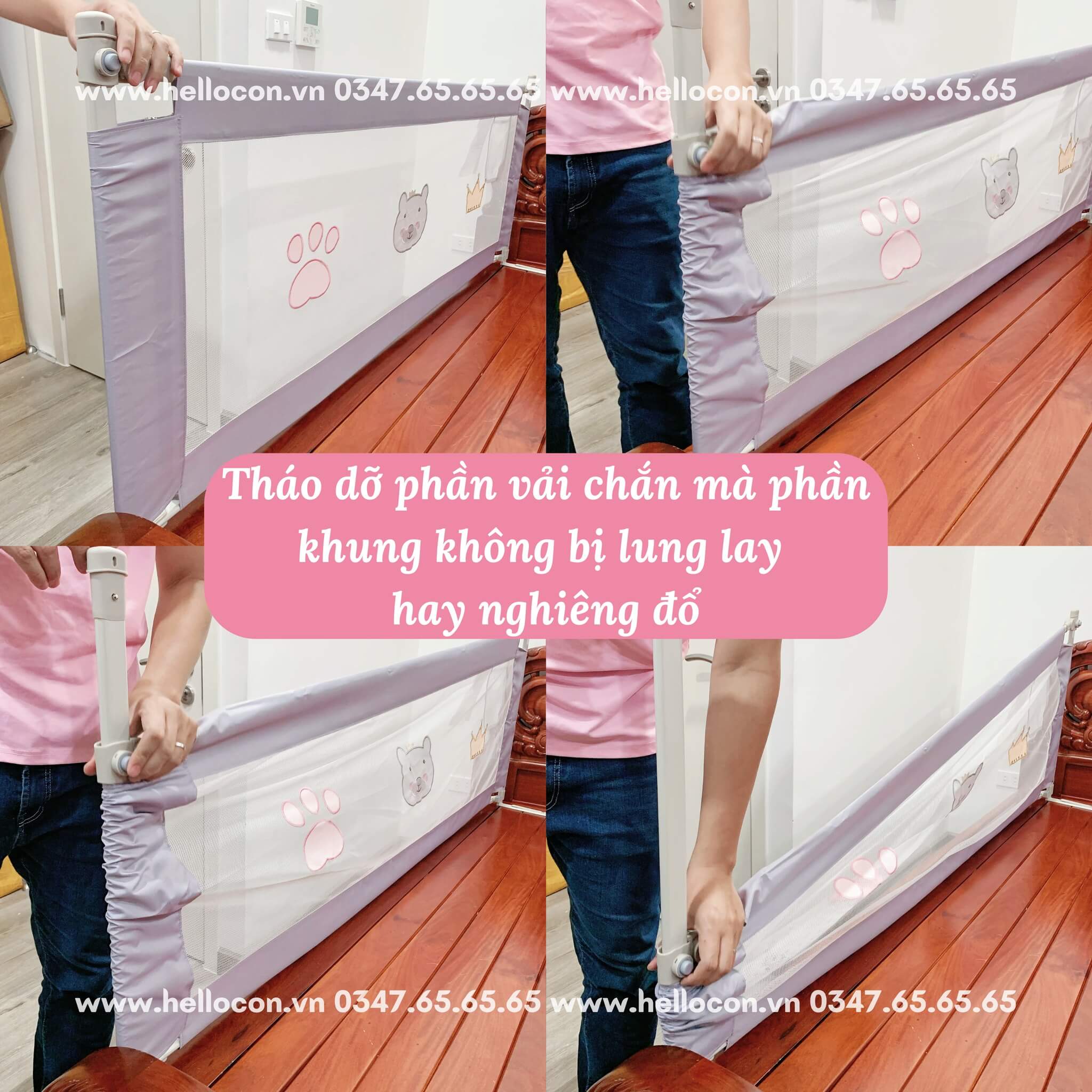 Thanh chắn giường Hello Con HCCG001 — ảnh 7