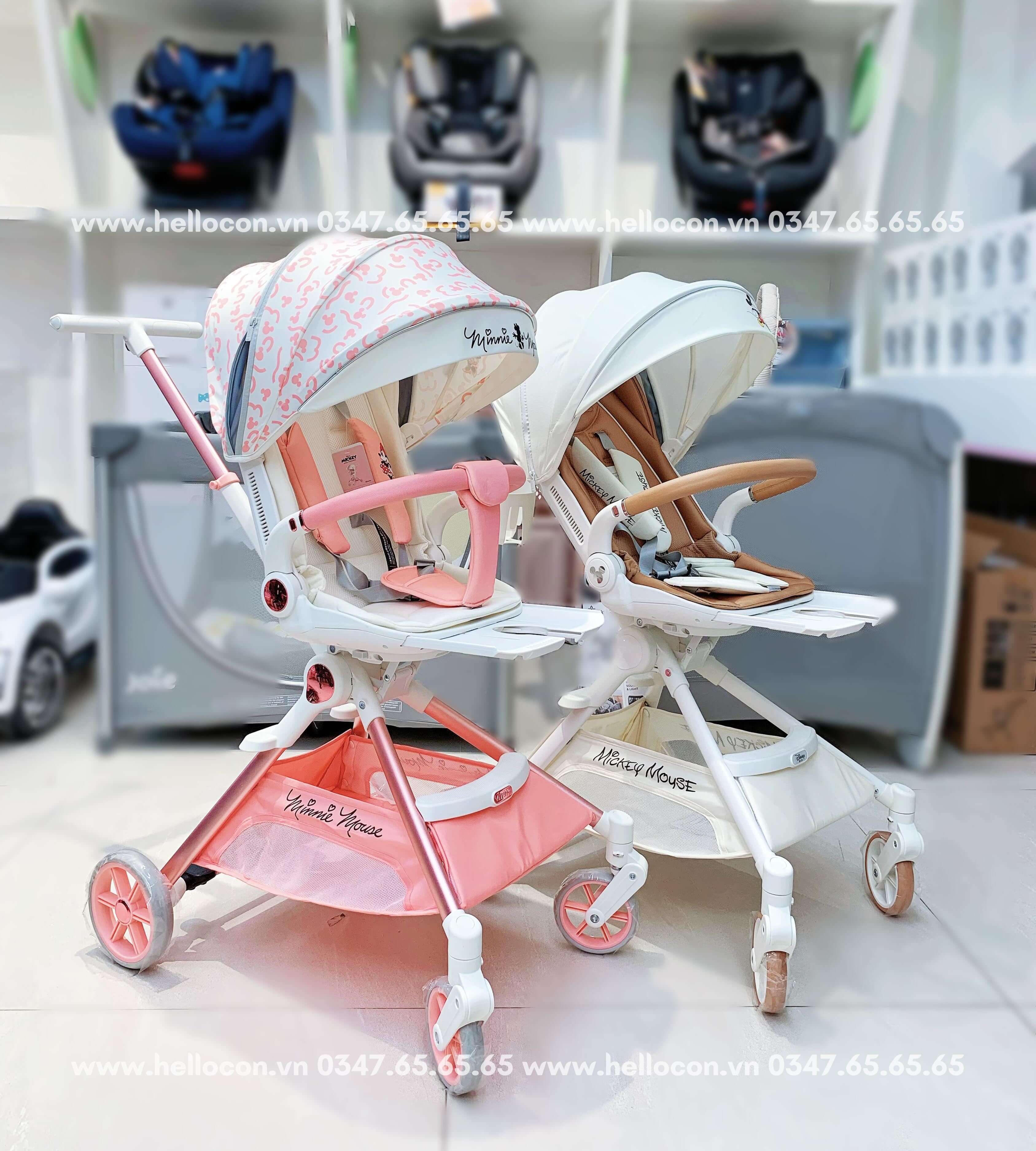 Xe đẩy VINNG Q7 Disney