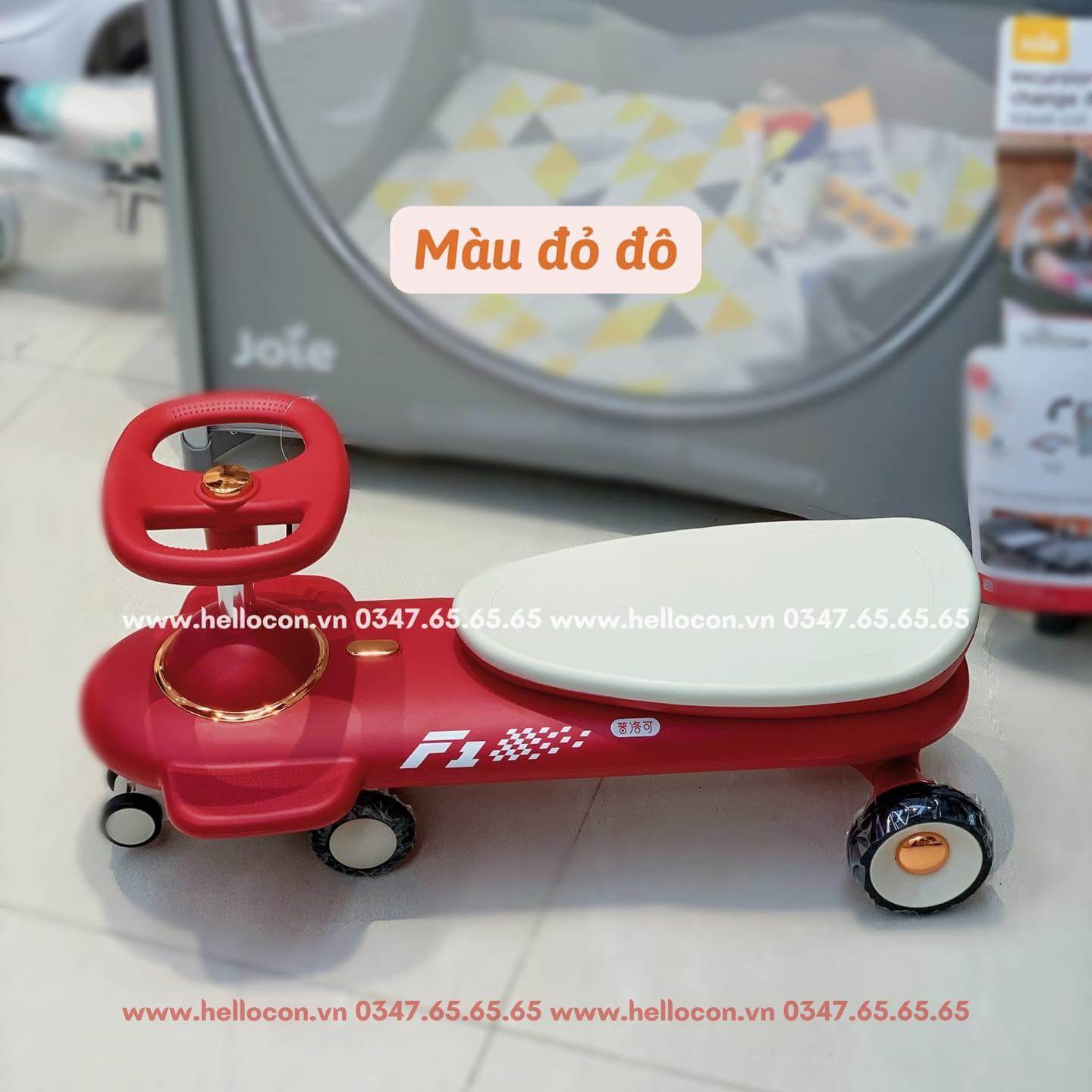 Xe lắc Playkids N1 có nhạc, còi, bánh xe phát sáng — ảnh 4