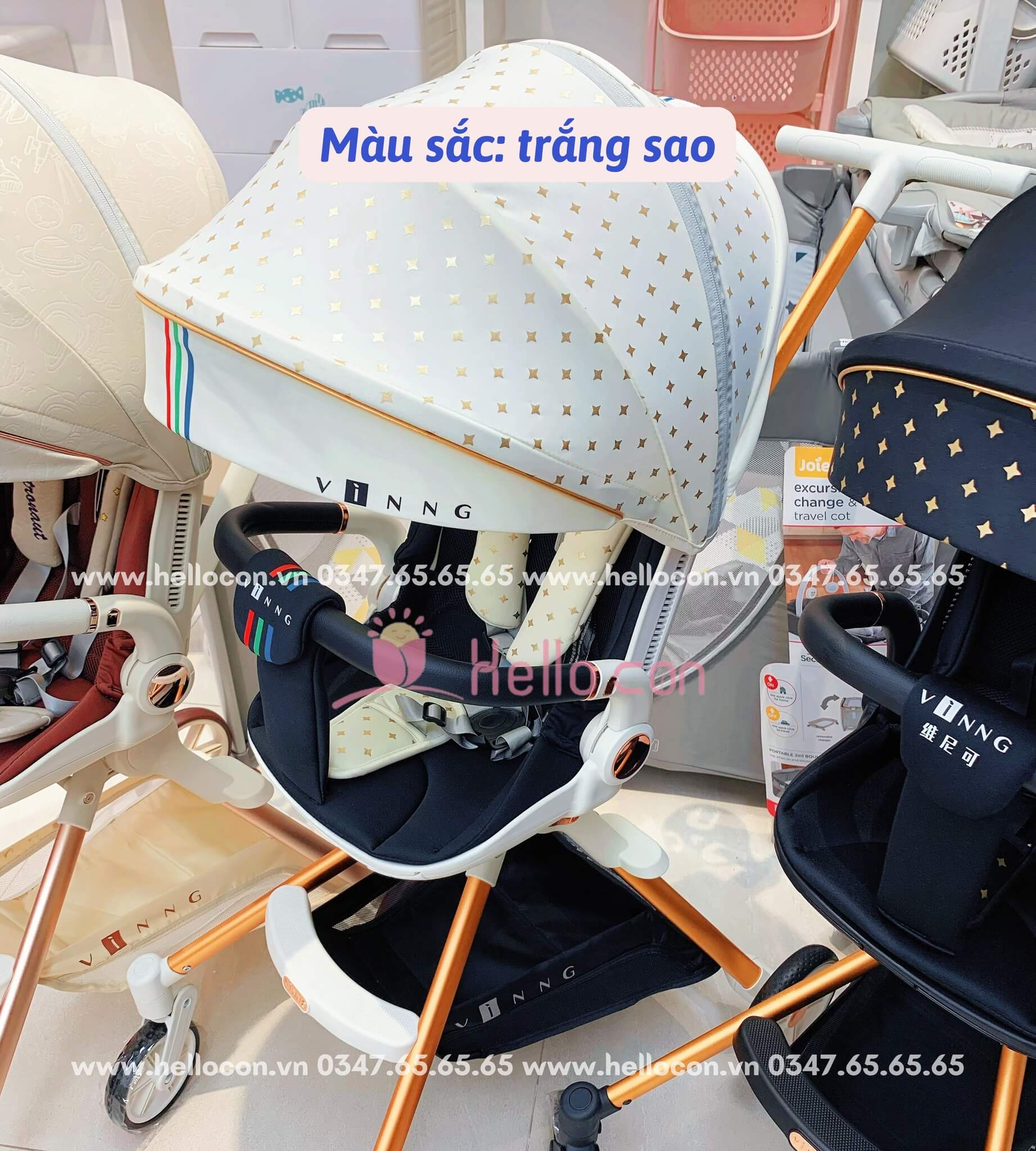 Xe đẩy VINNG Q7 cao cấp — ảnh 4