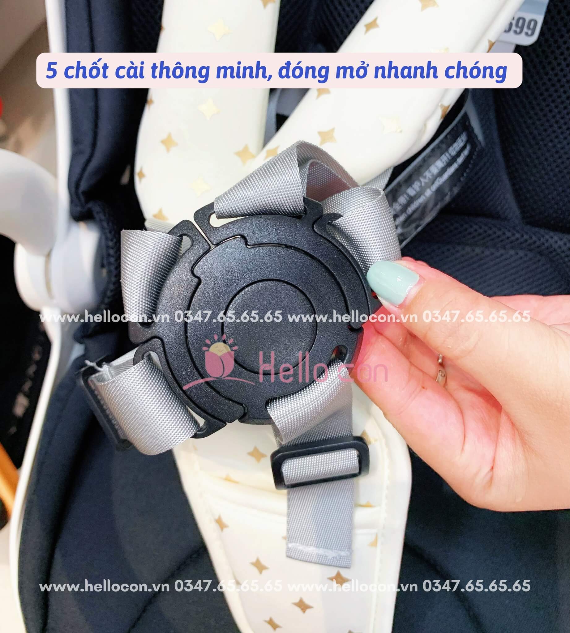 Xe đẩy VINNG Q7 cao cấp — ảnh 9
