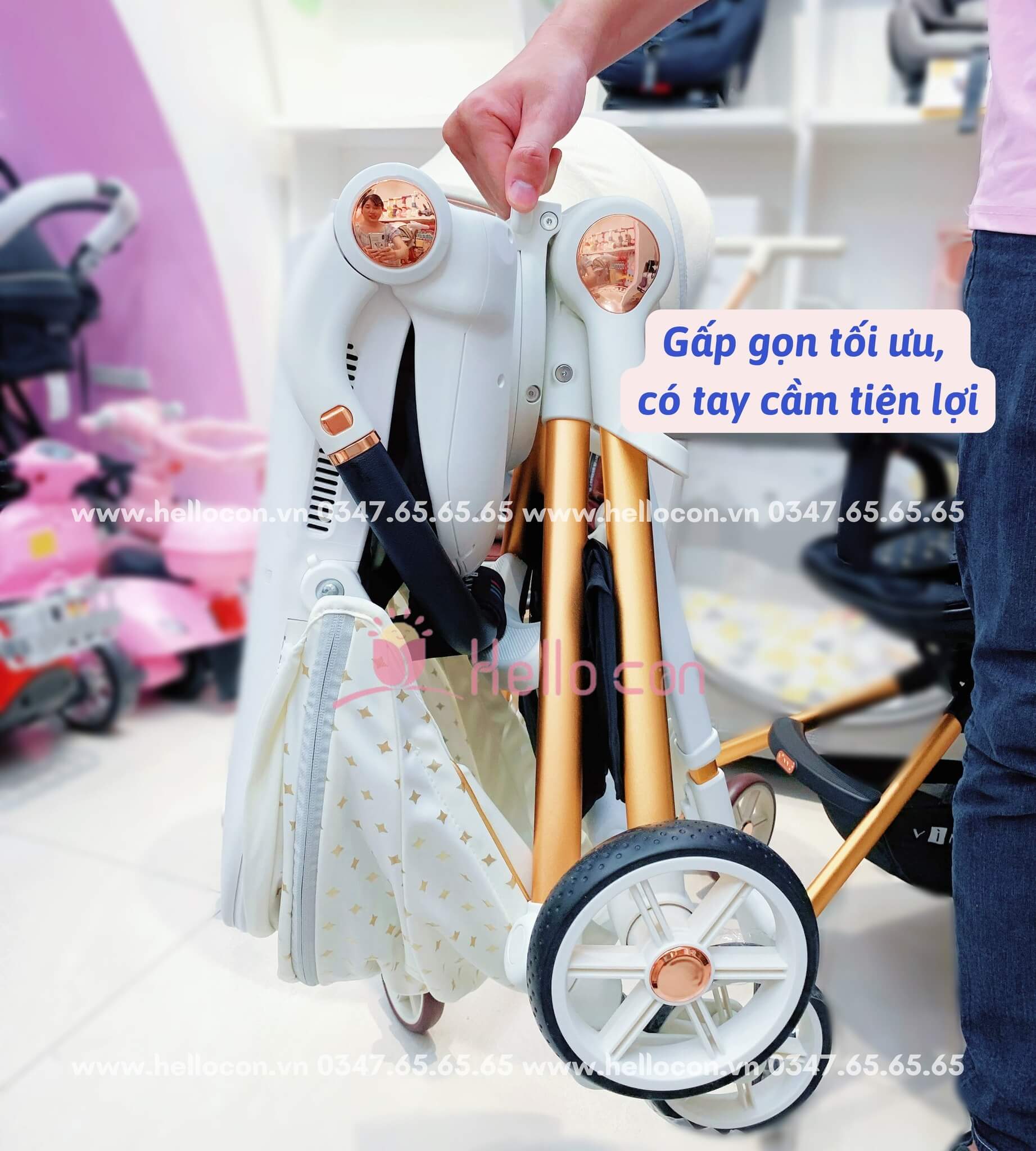 Xe đẩy VINNG Q7 cao cấp — ảnh 10