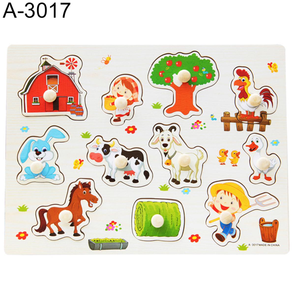 Bảng gỗ núm đồ chơi cho bé — ảnh 4