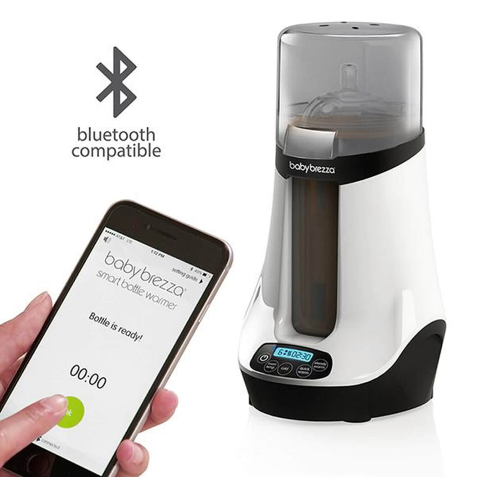 Máy hâm sữa Baby Brezza kết nối Bluetooth