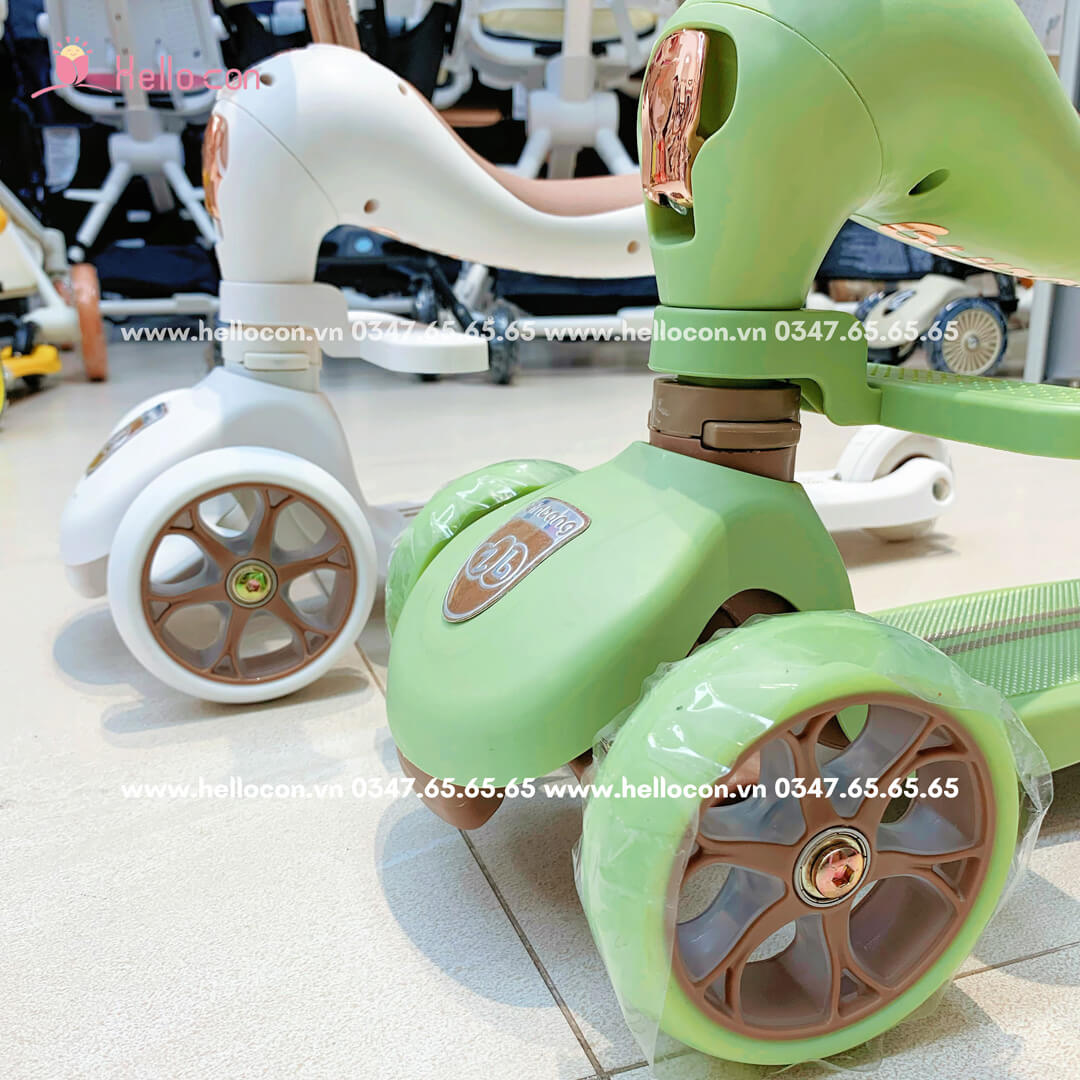 Xe Scooter cho bé ZinBang X5 2 trong 1 cao cấp — ảnh 3