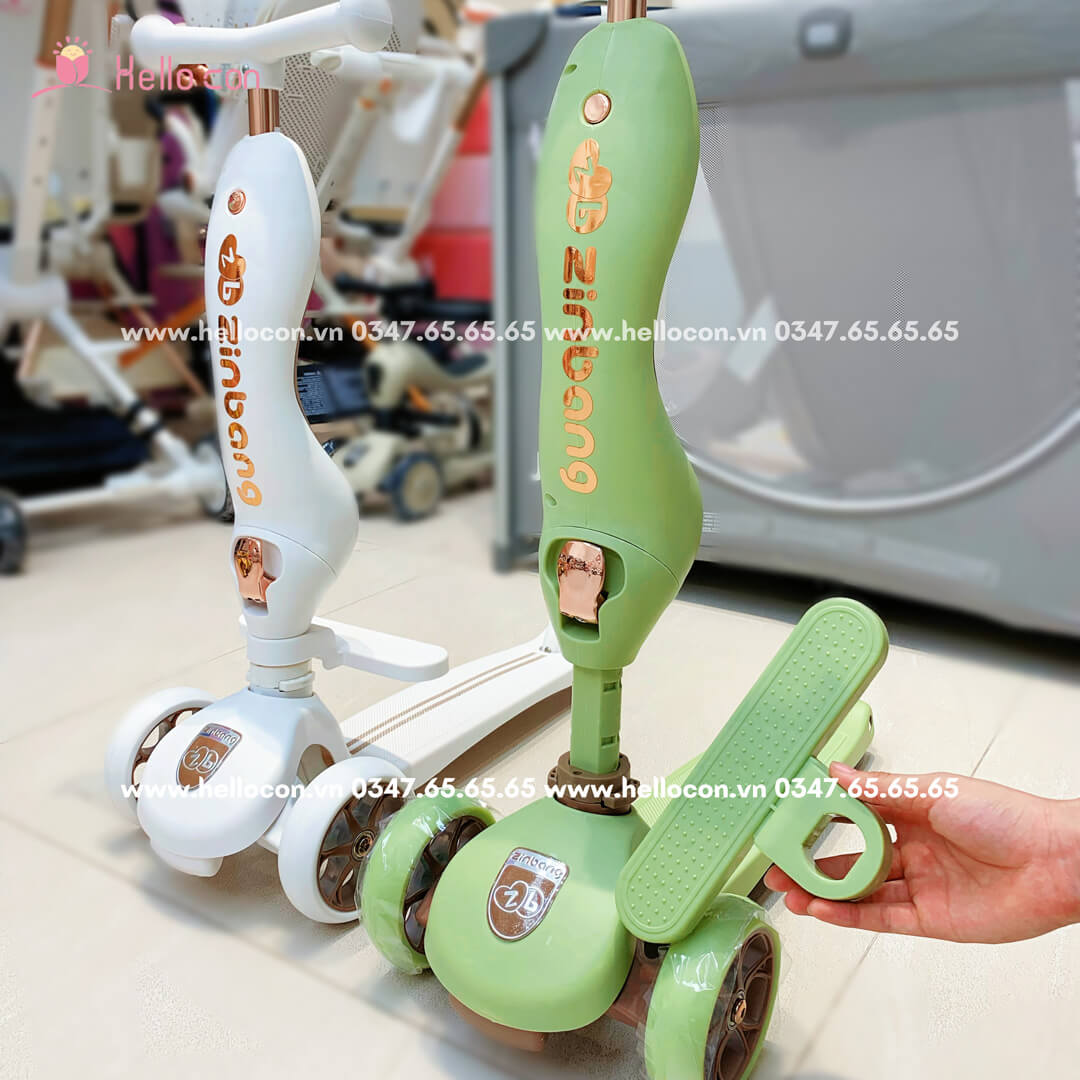 Xe Scooter cho bé ZinBang X5 2 trong 1 cao cấp — ảnh 4