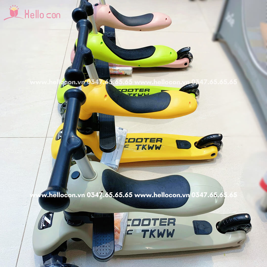 Xe Scooter cho bé ZinBang X3 2 trong 1 — ảnh 2