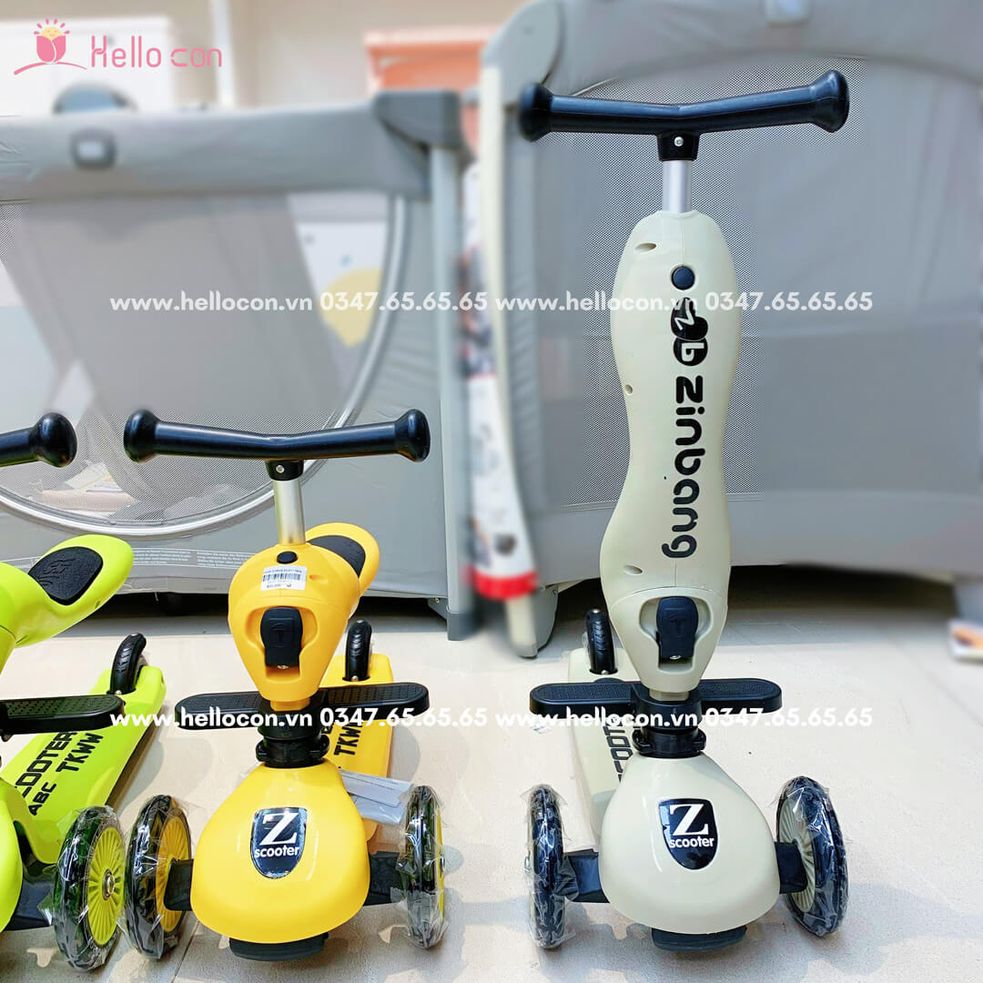 Xe Scooter cho bé ZinBang X3 2 trong 1 — ảnh 3