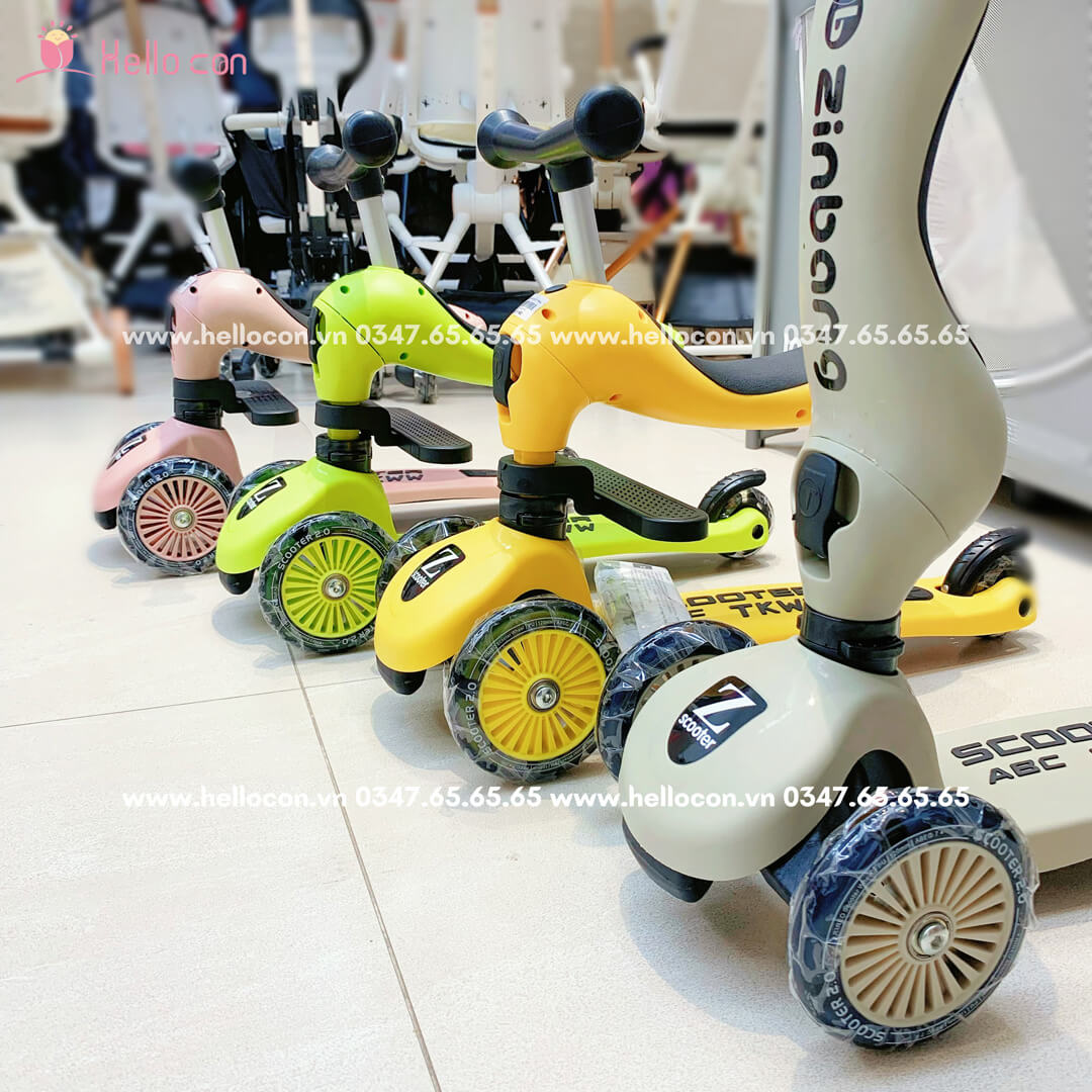 Xe Scooter cho bé ZinBang X3 2 trong 1 — ảnh 5