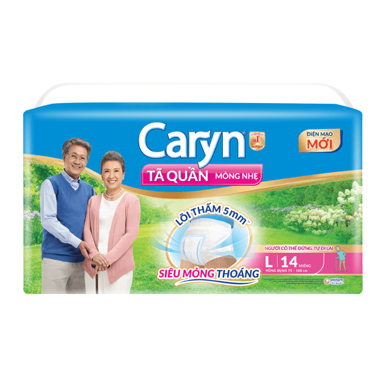Bỉm Caryn cho mẹ