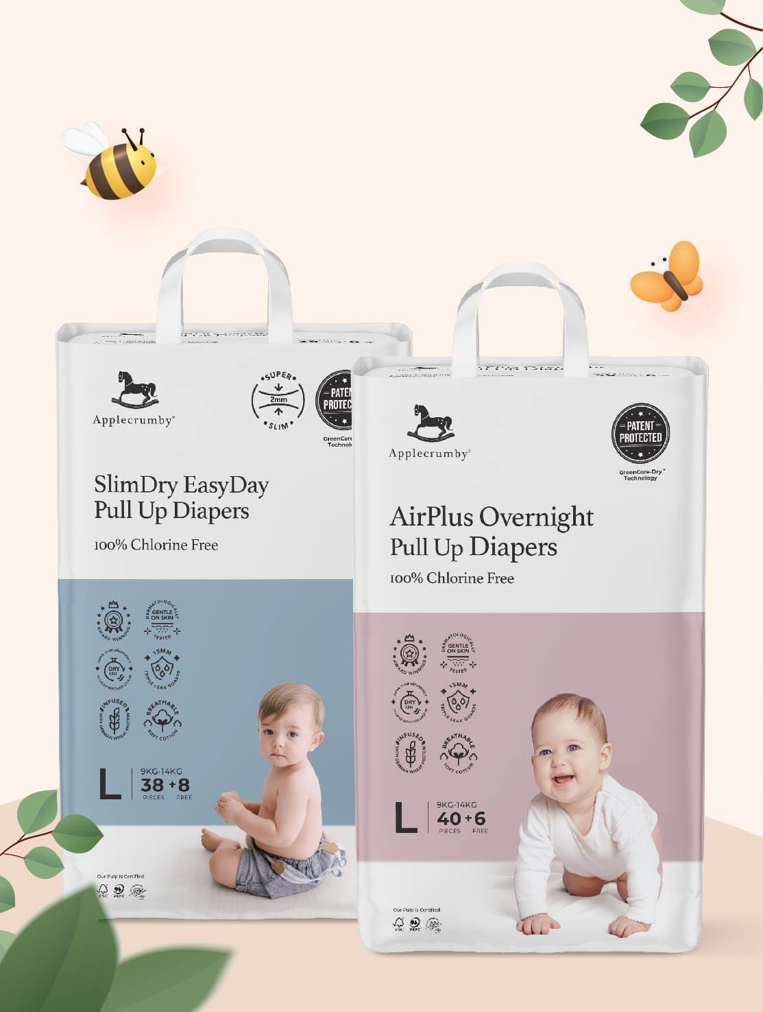 Bỉm Applecrumby mini Airplus — ảnh 5