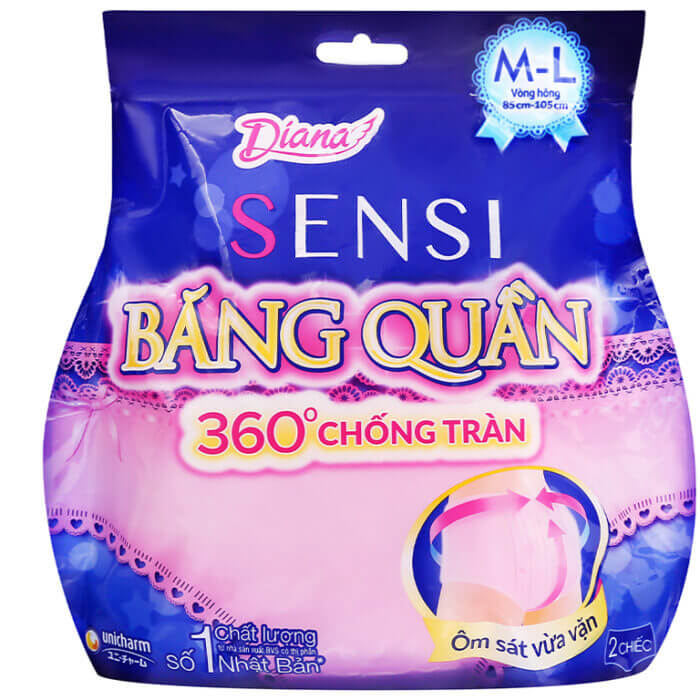 Băng vệ sinh Diana Sensi quần — ảnh 2