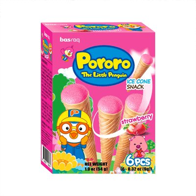 Bánh kem ốc quế Pororo Basraq 12M+